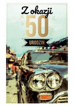 Kartka okolicznościowa Urodziny 50 P06