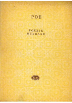Poe poezje wybrane