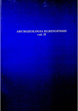 Archaeologia elbingensis Vol 2