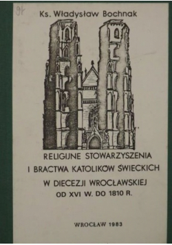 Religijne stowarzyszenia i bractwa katolików świeckich Autograf autora