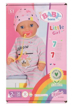 Baby born - Soft Touch Little Girl 36cm