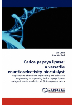 Carica papaya lipase