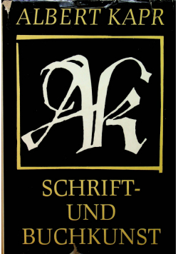 Albert kapr schrift und buchkunst