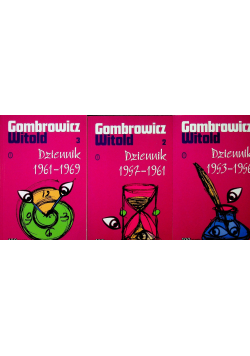 Gombrowicz Dziennik tom 1 do 3
