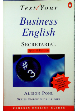 Business English, secretarial