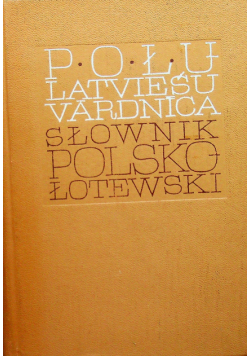 Słownik polsko łotewski