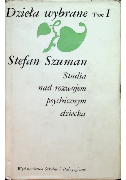 Szuman Dzieła wybrane 1