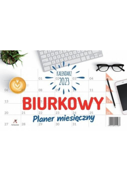 Kalendarz 2023 Biurkowy planer ARTSEZON