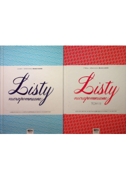 Listy niezapomniane 2 tomy