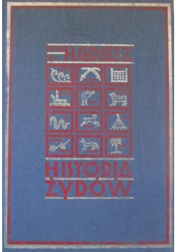 Historia Żydów Tom IV reprint z 1929 r.