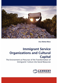 Immigrant Service Organizations and Cultural Capital