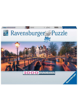 Puzzle 1000 Panorama Amsterdamu