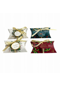 Pudełka składane pillow box 8szt