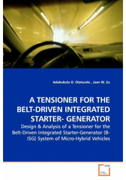 A Tensioner For The Belt-Driven Integrated Starter- Generator