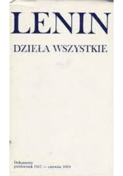 Lenin Dzieła wszystkie tom 50