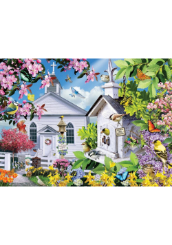 Puzzle 1000 Czas na kościół, Lori Schory