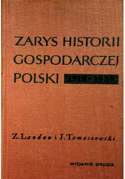 Zarys historii gospodarczej Polski 1918 1939