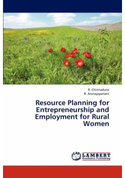 Resource Planning for Entrepreneurship and Employment for Rural Women