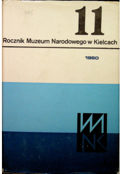 Rocznik Muzeum Narodowego w Kielcach 11