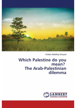 Which Palestine do you mean? The Arab-Palestinian dilemma