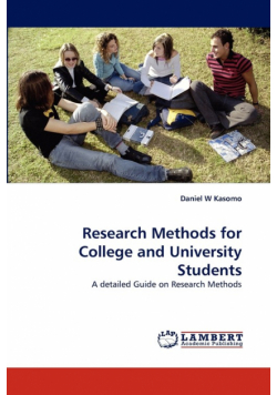 Research Methods for College and University Students