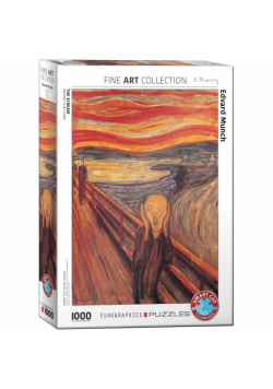Puzzle 1000 Krzyk, Munch