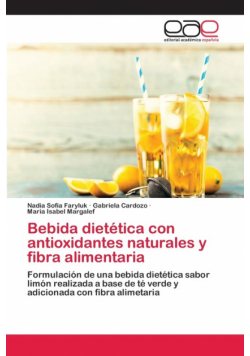 Bebida dietética con antioxidantes naturales y fibra alimentaria