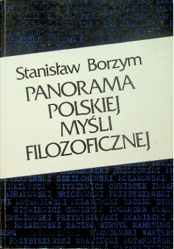 Panorama polskiej myśli filozoficznej