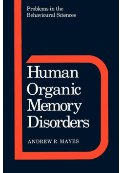 Human Organic Memory Disorders