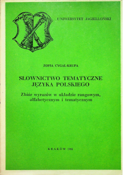 Słownictwo tematyczne języka polskiego