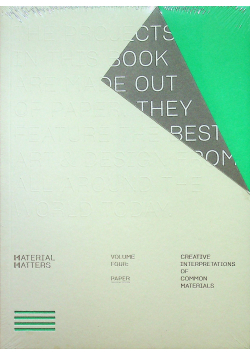 Material Matters Volume four Paper NOWA