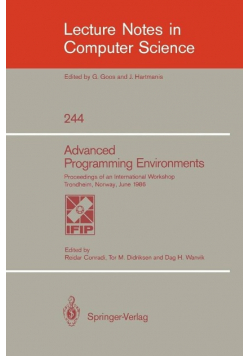Advanced programming environments