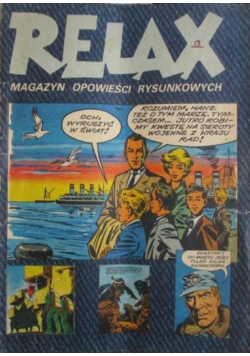 Relax Magazyn opowieści rysunkowych I wydanie