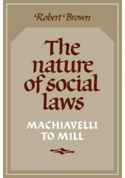 The Nature of Social Laws