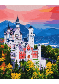 Malowanie po numerach - Bajkowe Niemcy 40x50cm