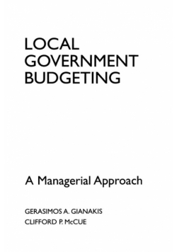 Local Government Budgeting