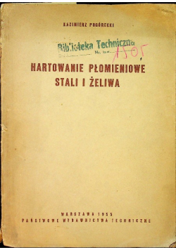 Hartownie płomieniowe stali i żeliwa