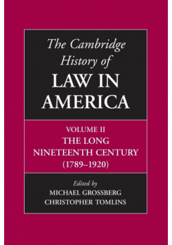 The Cambridge History of Law in America