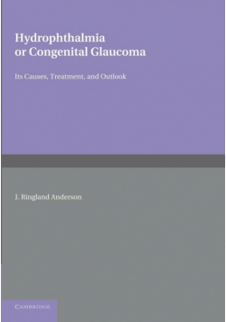 Hydrophthalmia or Congenital Glaucoma