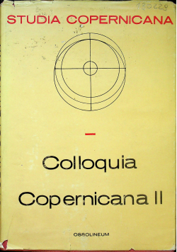 Colloquia Copernicana II
