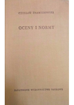 Oceny i normy