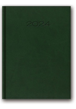 Kalendarz 2024 21DR A5 zielony