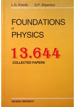 Foundations of physics