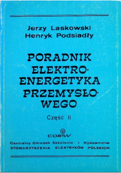 Poradnik elektroenergetyka przemysłowego część II
