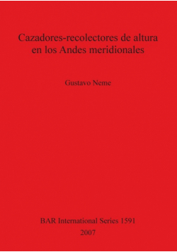 Cazadores-recolectores de altura en los Andes meridionales