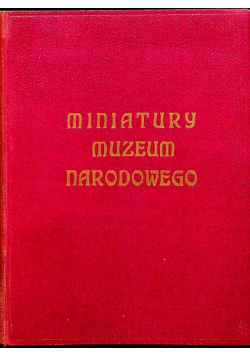Miniatury muzeum narodowego 1902 r.
