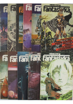 Miesięcznik Fantastyka 12 numerów 1983