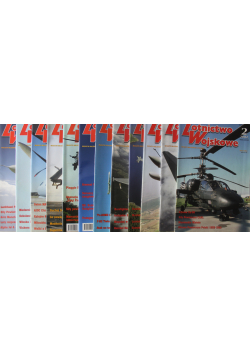Lotnictwo wojskowe magazyn miłośników lotnictwa 12 tomów