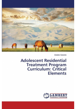 Adolescent Residential Treatment Program Curriculum
