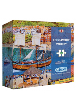 Puzzle 500 Statek Endeavour/Whitby/Anglia G3